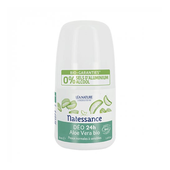 Natessance Organic 24h Aloe Deodorant 50ml