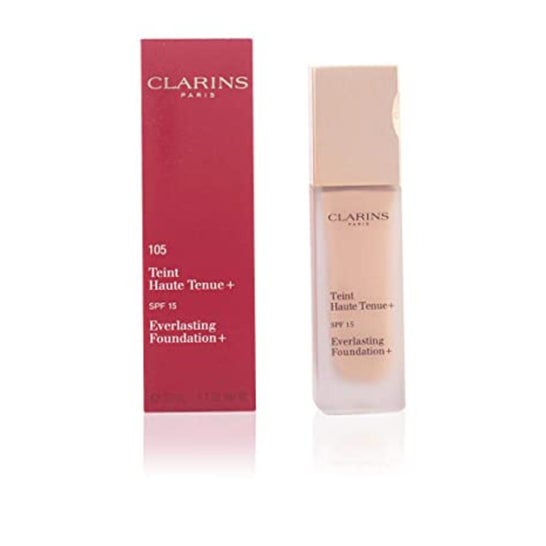 Clarins Teint Haute Base Maquillaje Tenue Spf15 #Caramel 30ml