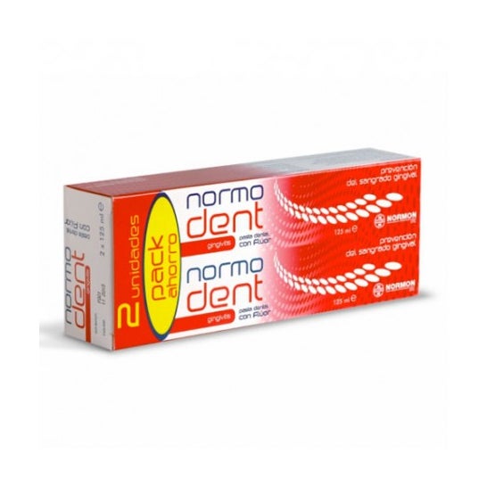 Normodent Gingivitis Pasta Dental  2x125ml