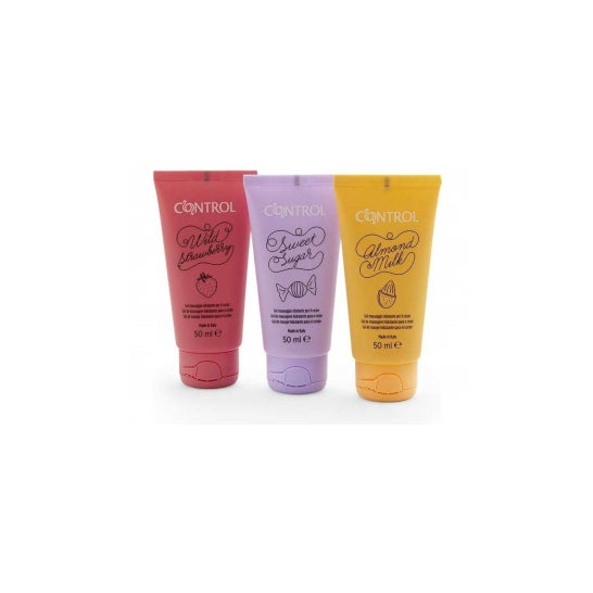 Control Kit De Viaje Gel Masaje 3x50ml CONTROL,