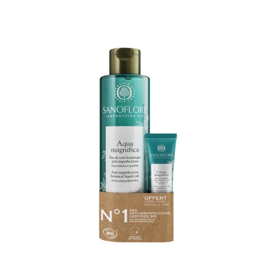 Sanoflore Aqua Magnifica Eau De Soin Botanique Bio 200ml + Mini Crème Magnifica 10ml