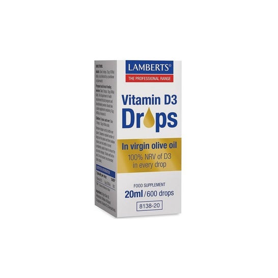 Lamberts Vitamina D3 In Gocce 20ml