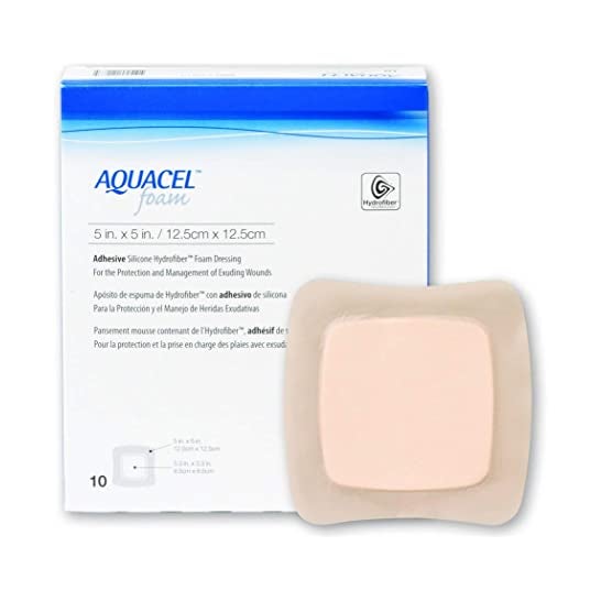 Aquacel Foam Non Adhesif 12,5x12,5cm 10uds