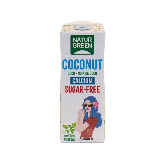 Naturgreen Bebida de Coco con Calcio Sin Azúcar 1L