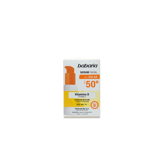 Babaria Serum Facial Solar Vitamina D Spf50+ 30ml