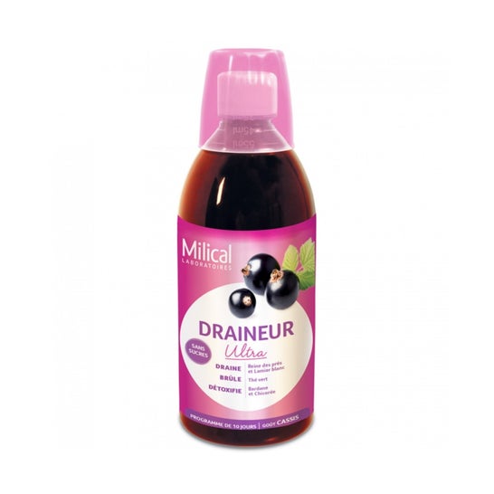 Milical Nutrition Drain Ultra Blackcurrant 2x500ml