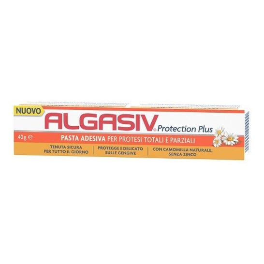Algasiv Protection Plus Pasta Adhesiva Prótesis Dentales 40g
