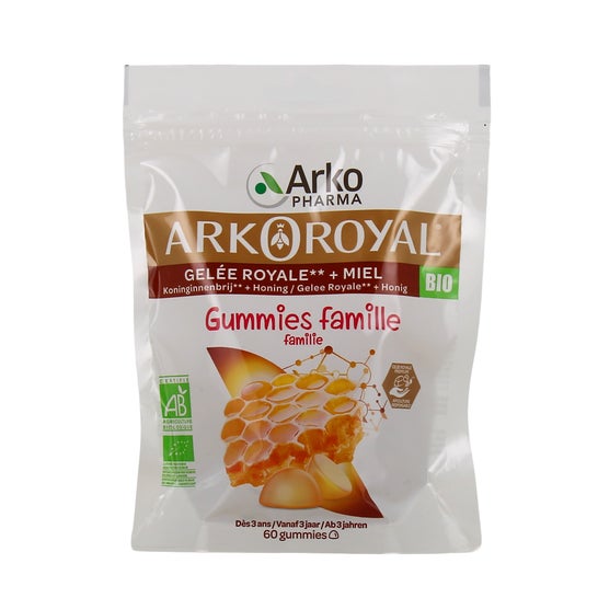 Arkopharma Arkoroyal Gummies Family Bio 60uts