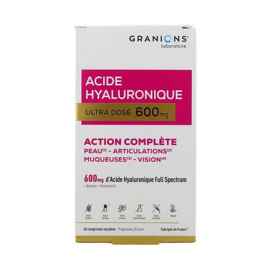 Granions Ácido Hialurónico Ultra Dosificado 600mg 60comp
