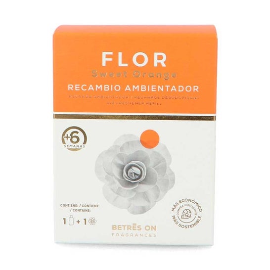 Betres On Recambio Ambientador Flor Premium Sweet Orange 85ml