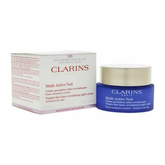 Clarins Multi-active Night Cream For Normal To Dry Skin 50ml
