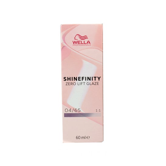 Wella Shinefinity Tinte Zero Lift Glaze Color 04/65 90ml