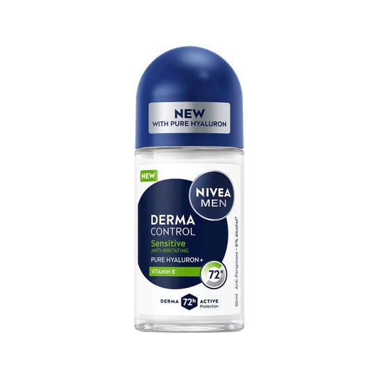 Nivea Men Derma Control Deo Roll-On Sensibile 50 ml