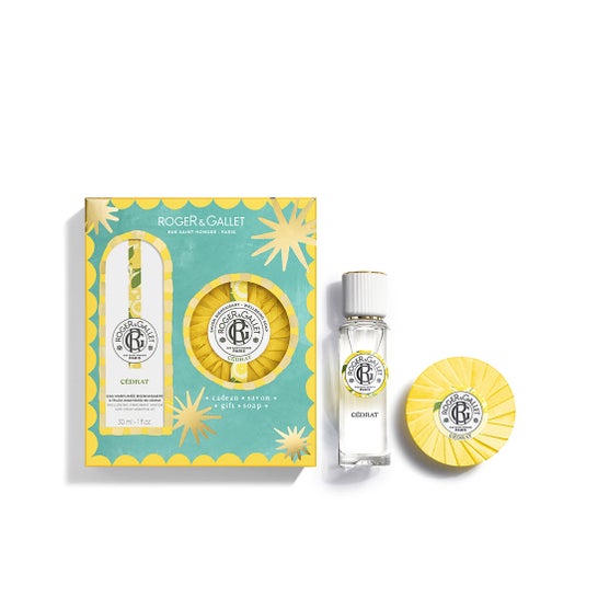 Roger & Gallet Cedrat Cofre Agua Perfumada 30 ml + Jabon 100 gr