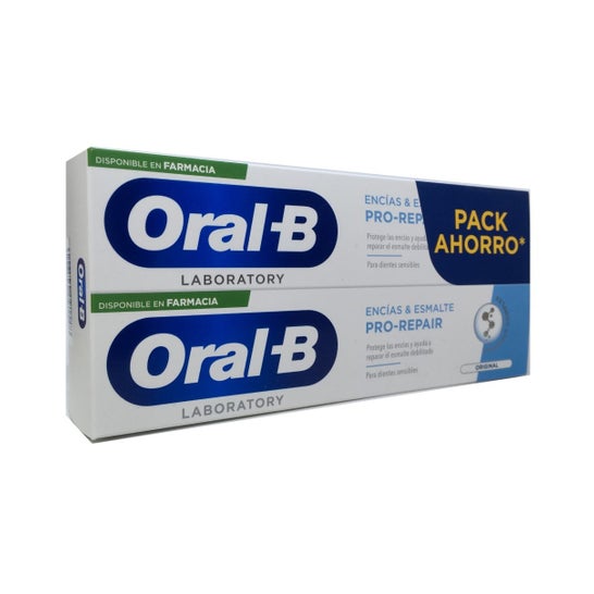 Oral-B Pro-Repair Pasta Dental Encías y Esmalte 2x100ml