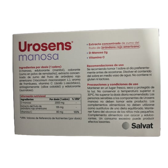 Urosens Manosa  30 Sobres
