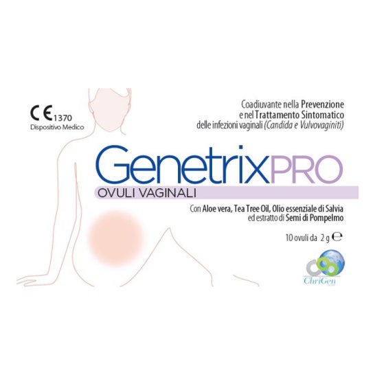 Genetrix Pro Óvulos Vaginales 10x2g