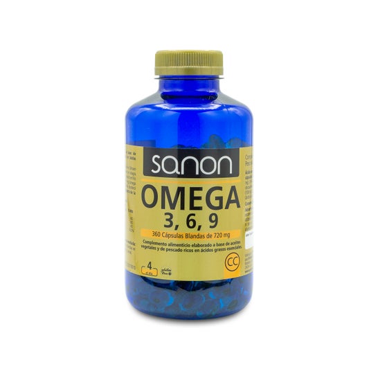 Sanon Omega 3,6,9 360Kapseln 720mg