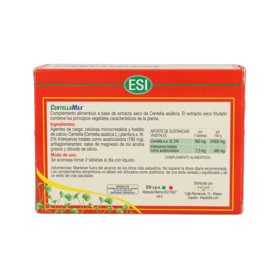 ESI Erbaven Centella Max 60 tabletas