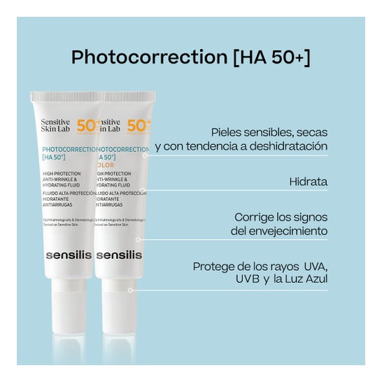 Sensilis Photocorrection Ha 50+ Color 50 ml