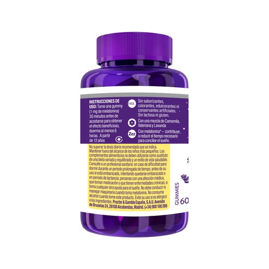 ZzzQuil Sommeil Mangue Banane 60 Gommes