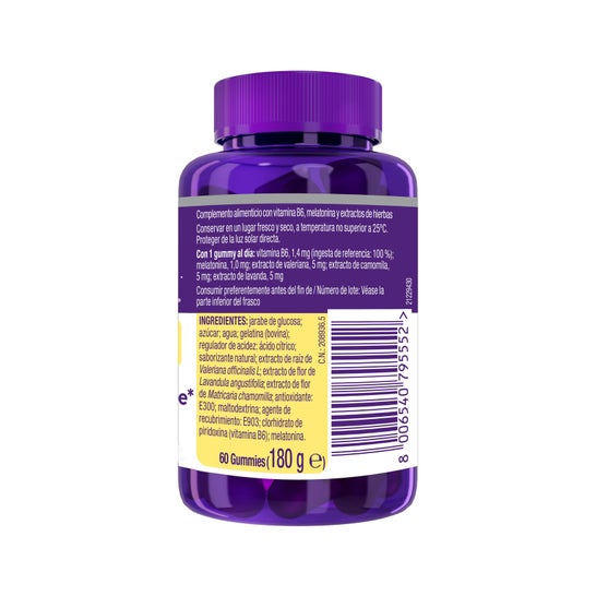 ZzzQuil Natura Gummies Melatonina Mango y Plátano 60uds