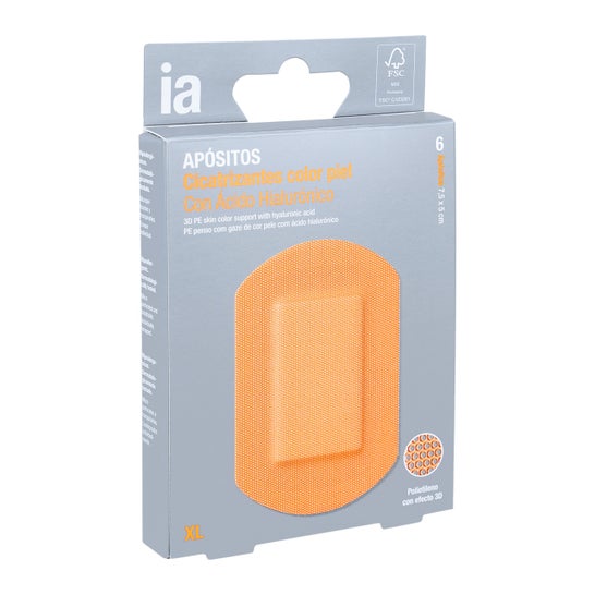 Interapothek Sårheling Plaster 7,5x5cm 6 stk