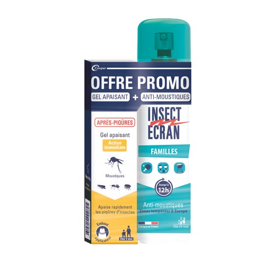 Insect Ecran Set Calmante para Picaduras 20g + FAM 100ml