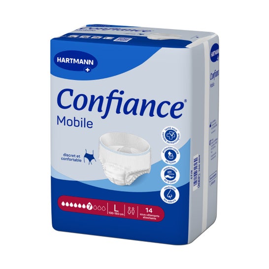 Confiance Mobile Slip 7G Absorbente Desechable TL 14 uds