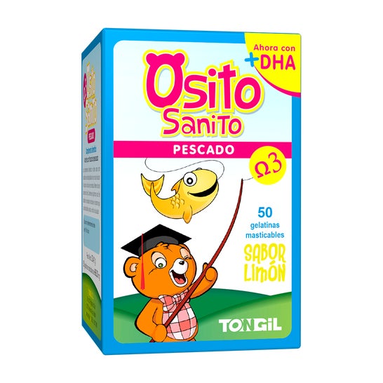 Tongil Osito Sanito Fisch 50 Gelatine Kautabletten