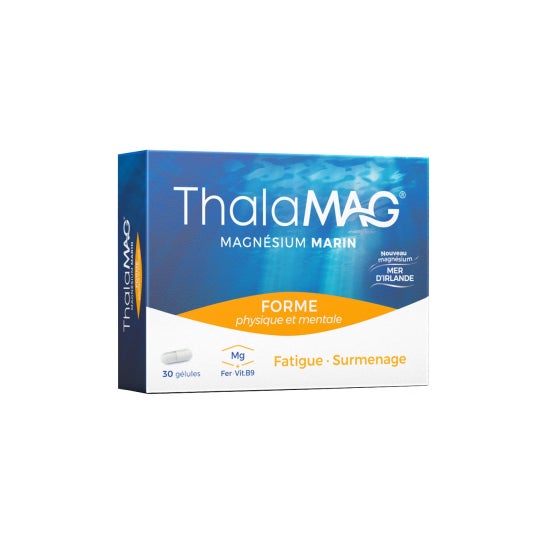 Thalamag Vitalit Magnesium Marin Fer+Vit B9 30 cápsulas Thalamag, 30 cápsulas (Código PF )