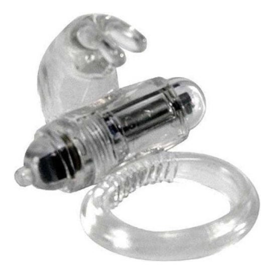 Seven Creations Transparent Silicone Vibrating Ring 1 pc