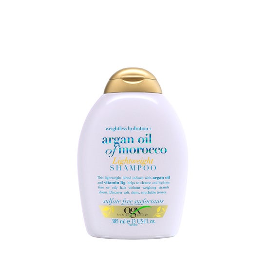 Ogx Argan Oil Of Morocco Lightweight Shampoo 385ml