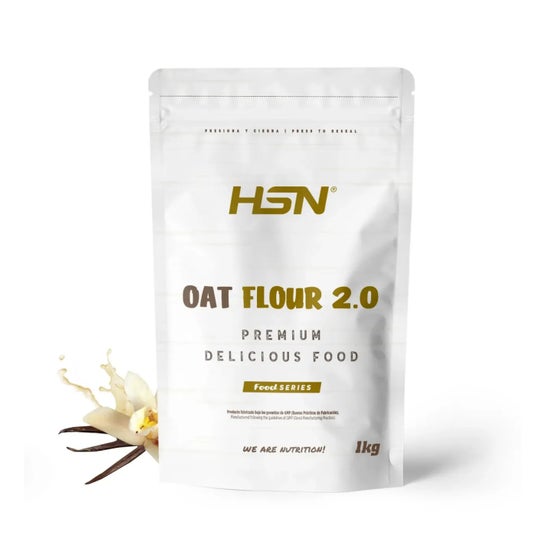 HSN Harina de Avena Instantánea 2.0 Vainilla 1kg