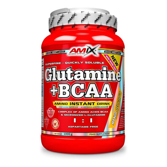 Amix Glutamine+BCAA Mango 1kg
