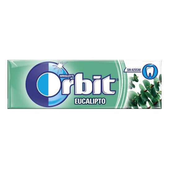 Orbit Grageas Eucalipto 30uds