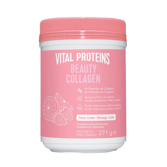 Vital Proteins Beauty Colágeno Fresa y Limón 271g