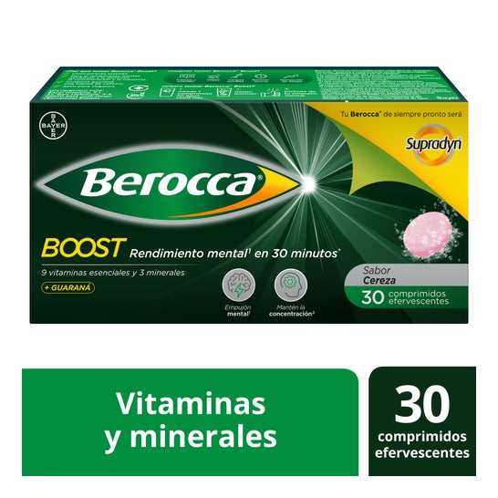 Berocca Boost Guaraná Efervescente 30comp