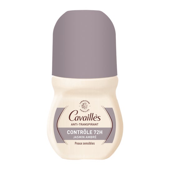 Cavaillès Deodorant Anti-Transpirant Jasmin Ambré 72H Roll-on 50 ml