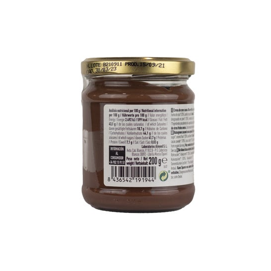 Naturgreen noce di cocco biologica e crema al cacao 200g