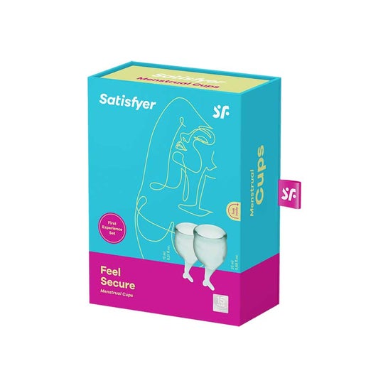 Satisfyer Feel Secure Menstrual Cup 2 pieces