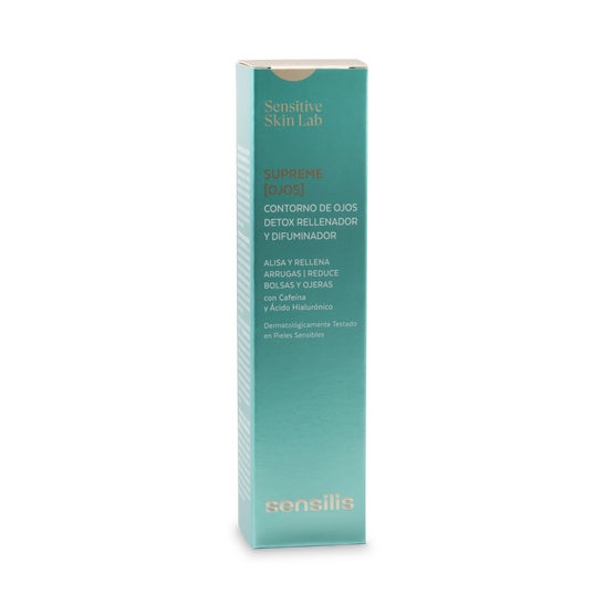 Sensilis Supreme [Eyes] Contorno de Ojos Detox Rellenador y Difuminador 15 ml