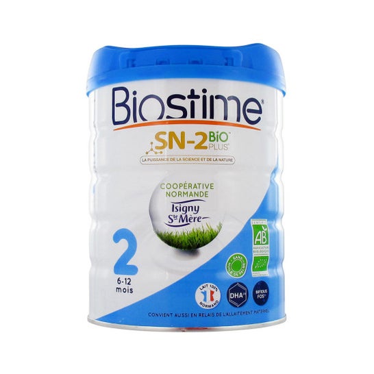 Biostime SN 2 Bio Plus 2ª Edad de 6 a 12 meses 800g