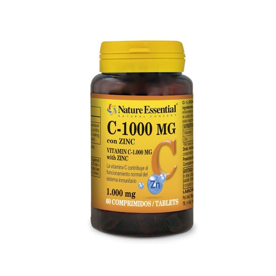 Nature Essential Vitamina C 1000 Zinc 60comp