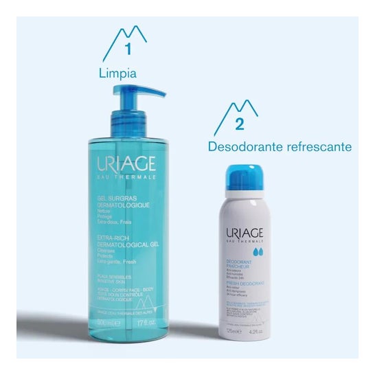 Uriage Desodorante Frescor 125ml Uriage Desodorante Frescor 125ml