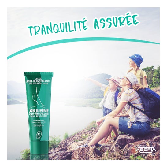 Akileïne Crema Antitranspirante 75ml