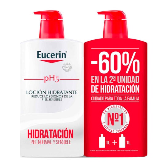 Eucerin® pH5 Skin-Protection Pack de Loción 2 Unidades x 1L