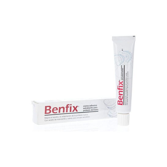 Benfix Crema Adhesiva Extrafuerte para Prótesis Dentales 50g