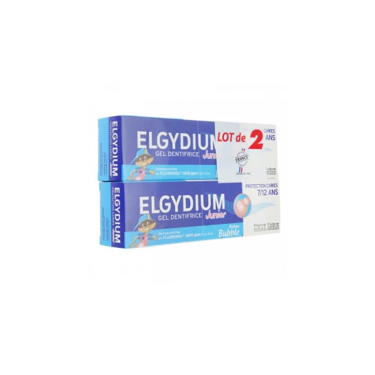 Elgydium Junior Gel Dentífrico Bubble Gum 2x50ml