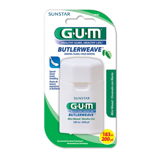 Gum Butlerweave hilo dental encerado Nro 1855 1ut